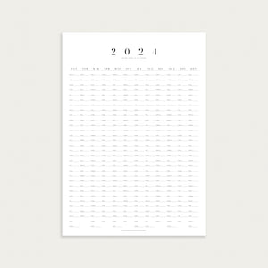 Wall Kalender 2024